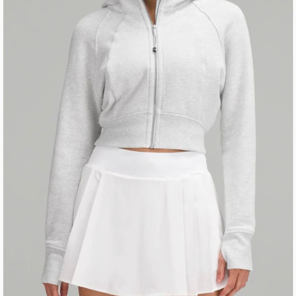 Lululemon cropped scuba hoodie